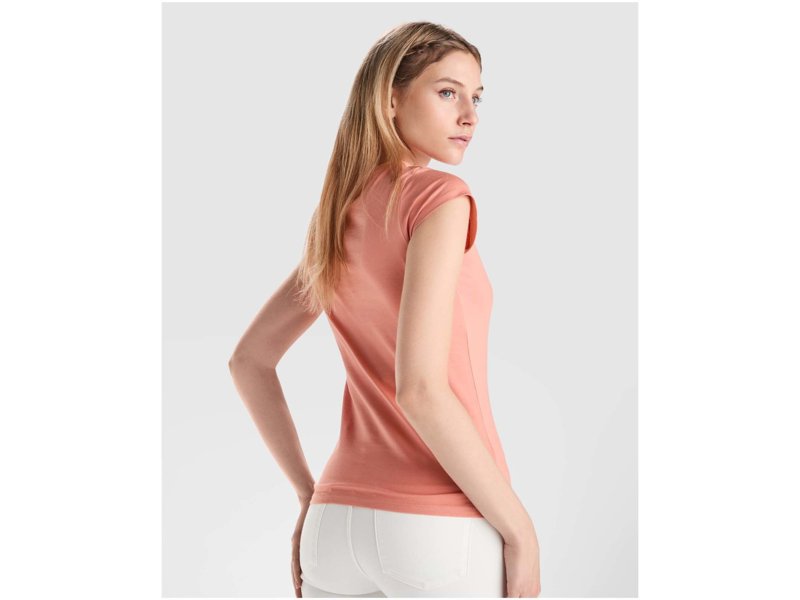 Victoria damesshirt met V-hals en korte mouwen