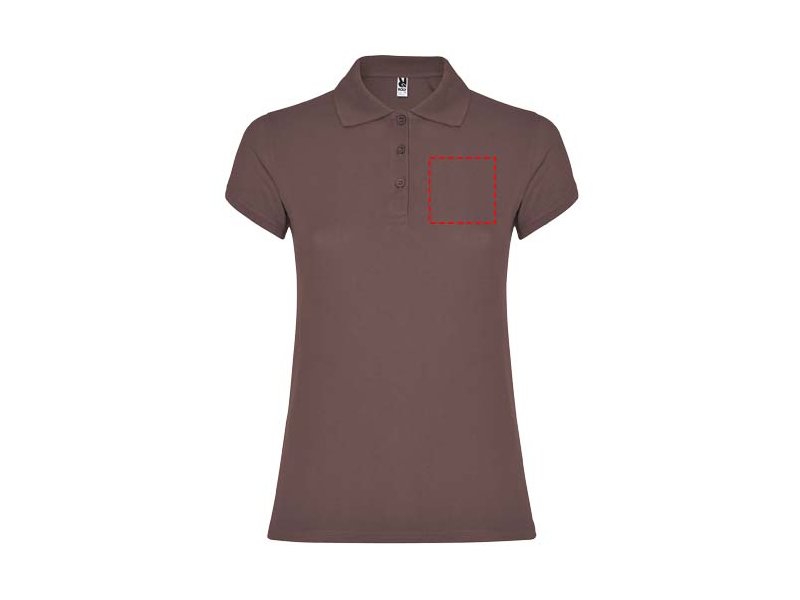 Star damespolo met korte mouwen Star damespolo met korte mouwen