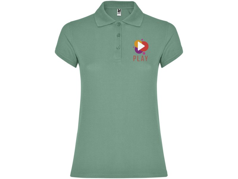 Star damespolo met korte mouwen Star damespolo met korte mouwen