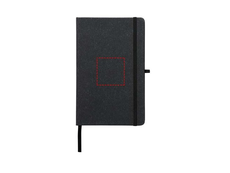 Atlana lederen notitieboek in A5 formaat