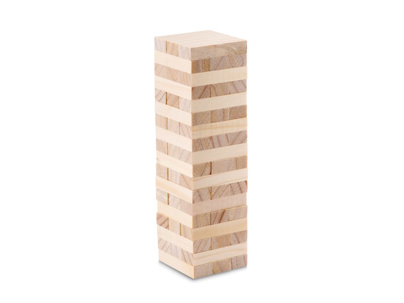 Houten toren spel