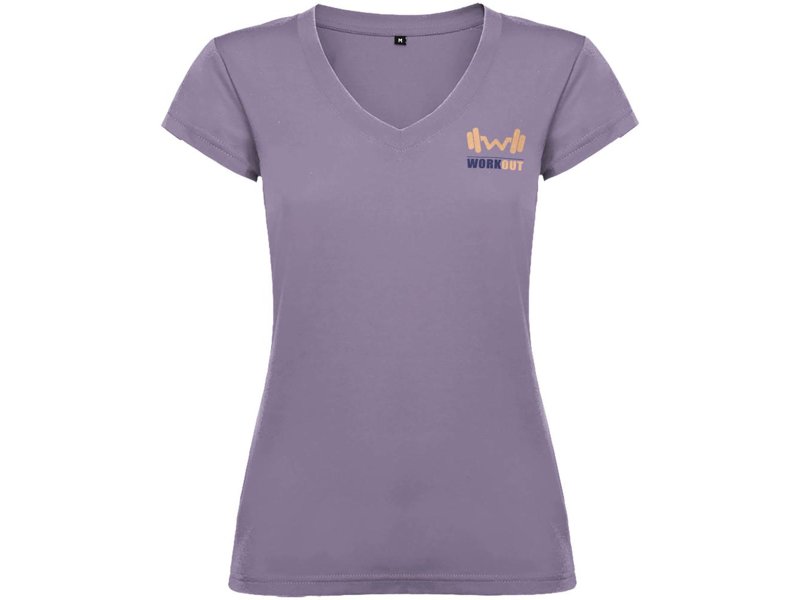 Victoria damesshirt met V-hals en korte mouwen Victoria damesshirt met V-hals en korte mouwen