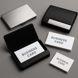 Visitekaarthouders bedrukken