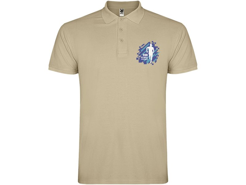 Star herenpolo met korte mouwen