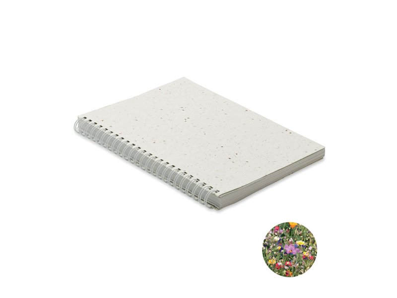 SEED RING - A5 notitieboekje zaadpapier