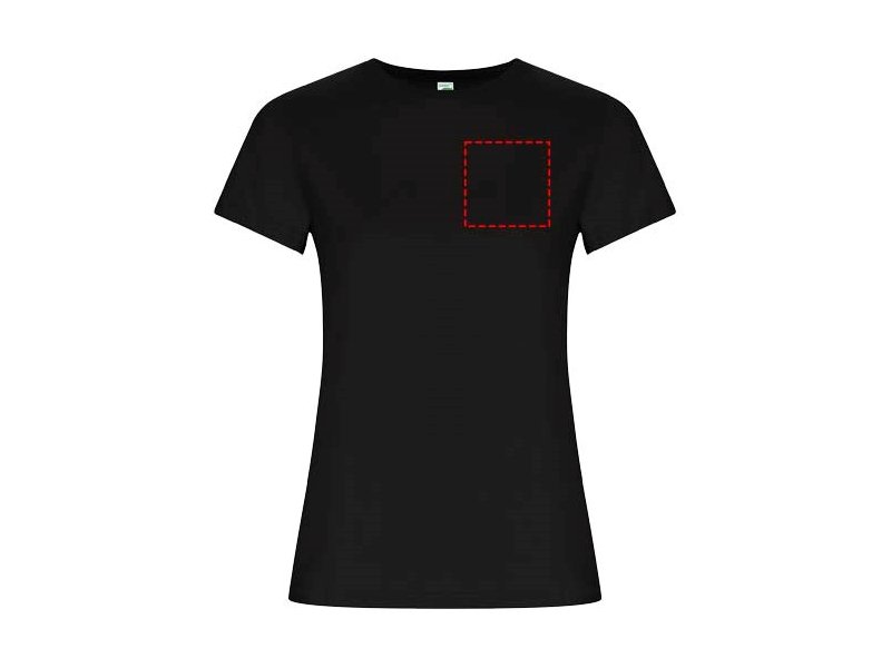 Golden damesshirt met korte mouwen Golden damesshirt met korte mouwen