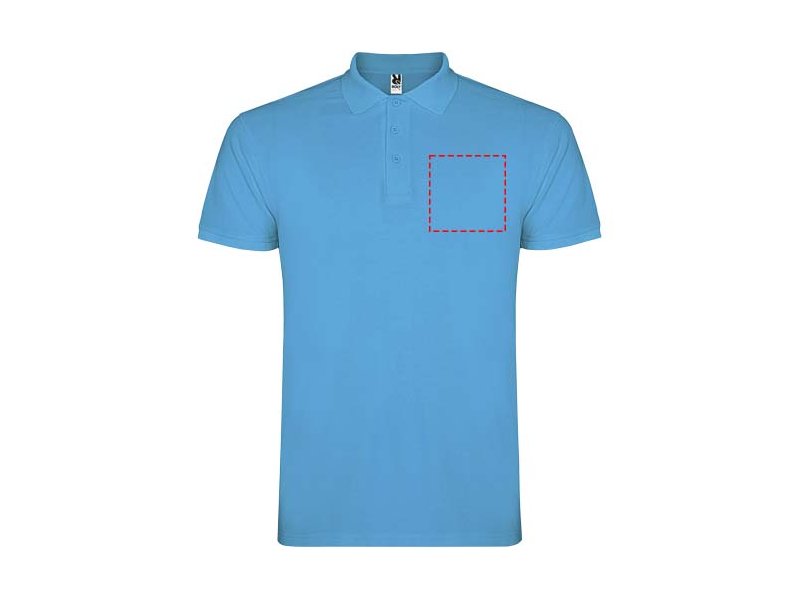 Star herenpolo met korte mouwen