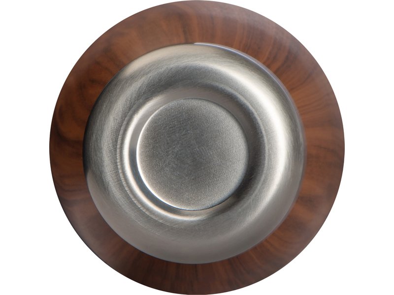 Stalen fles met hout look Brighton Tampa Stalen fles met hout look Brighton Tampa