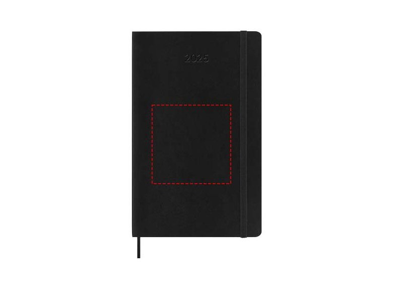 Moleskine dag-agenda voor 12 maanden met zachte kaft