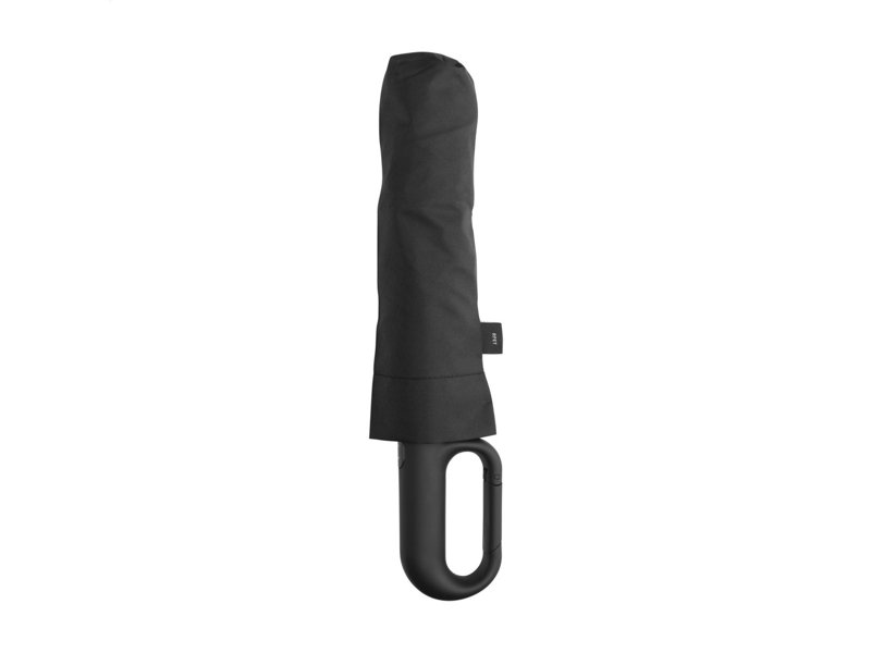 Carabiner RCS RPET opvouwbare paraplu 21 inch bedrukken | Paraplu met logo