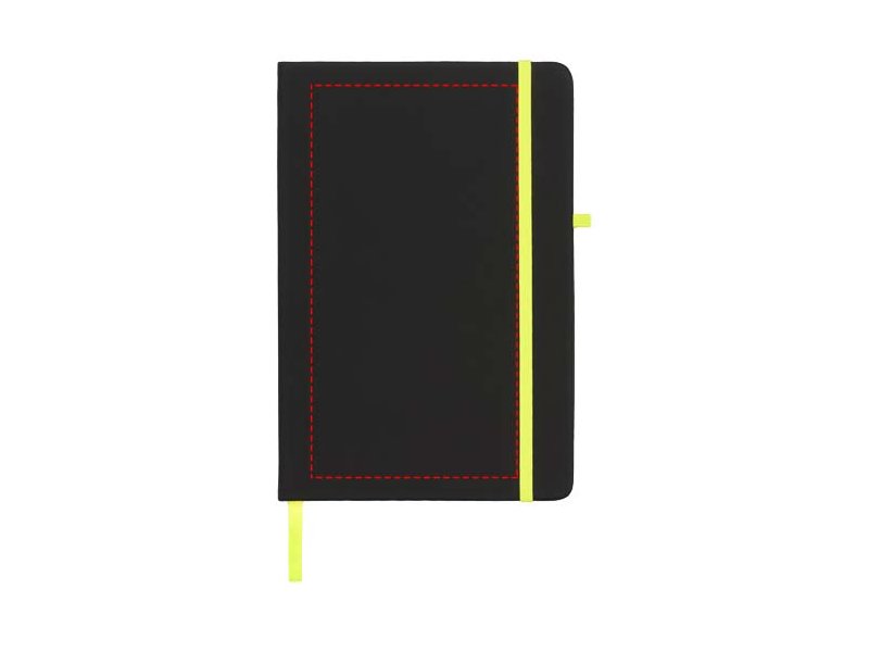 Noir Medium Notitieboek bedrukken Noir Medium Notitieboek bedrukken