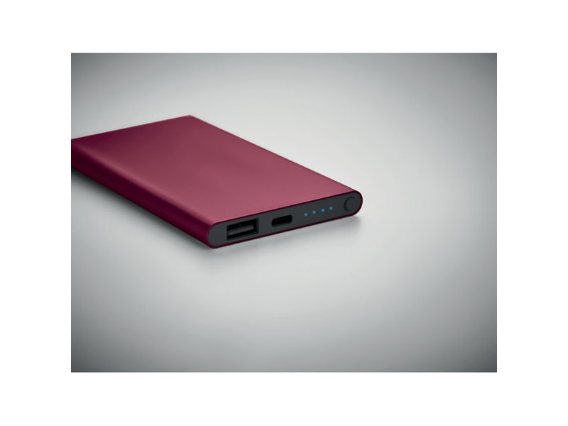 PowerFlat C Power Bank 4.000 mAh bedrukken | Jouw relatiegeschenk & promotieartikel