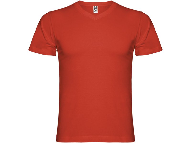 Samoyedo herenshirt met V-hals en korte mouwen Samoyedo herenshirt met V-hals en korte mouwen