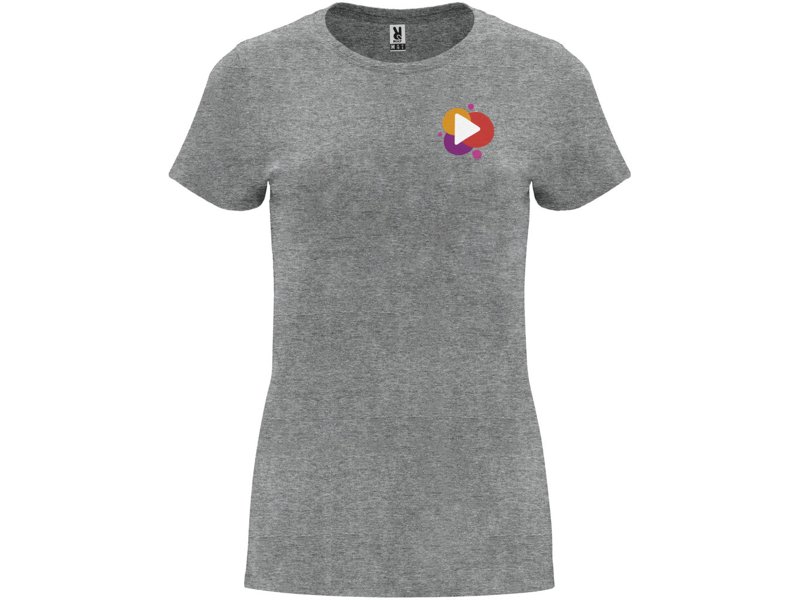 Capri damesshirt met korte mouwen