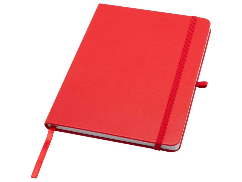 Teak A5 gerecycled notitieboek met harde kaft en gelinieerde pagina's Teak A5 gerecycled notitieboek met harde kaft en gelinieerde pagina's