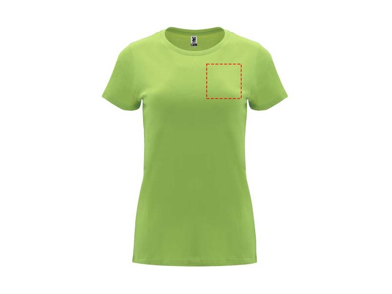 Capri damesshirt met korte mouwen