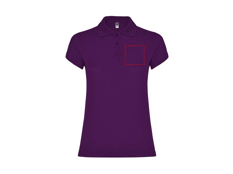 Star damespolo met korte mouwen Star damespolo met korte mouwen
