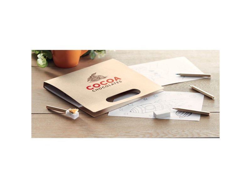 Kleurset met 6 potloden