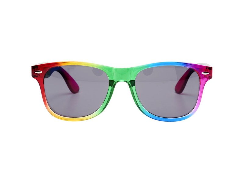 Sun Ray Regenboogzonnebril laten personaliseren – Kleurrijke promotiezonnebril | GiftsDirect Sun Ray Regenboogzonnebril laten personaliseren – Kleurrijke promotiezonnebril | GiftsDirect