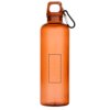 Oregon 750 ml waterfles van RCS-gecertificeerd gerecycled plastic met karabijnhaak Oregon 750 ml waterfles van RCS-gecertificeerd gerecycled plastic met karabijnhaak