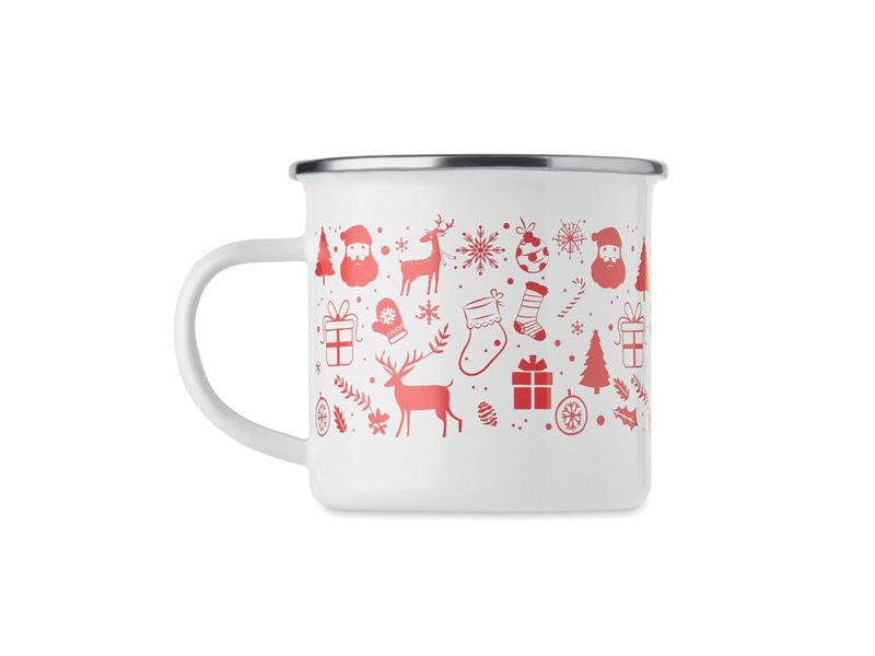 SEASOMEL - Kerst emaille mok 300ml