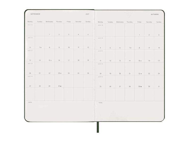 12M dag agenda L met harde kaft 12M dag agenda L met harde kaft