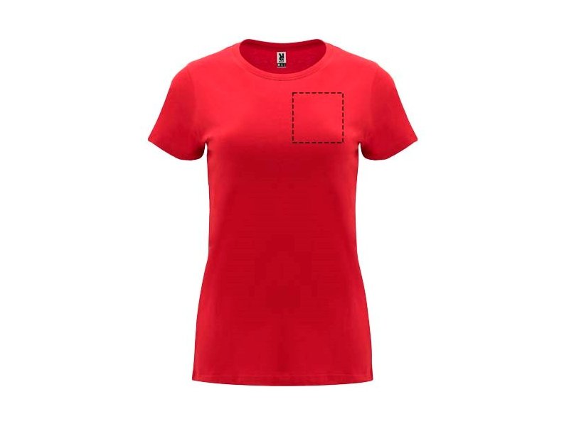 Capri damesshirt met korte mouwen Capri damesshirt met korte mouwen