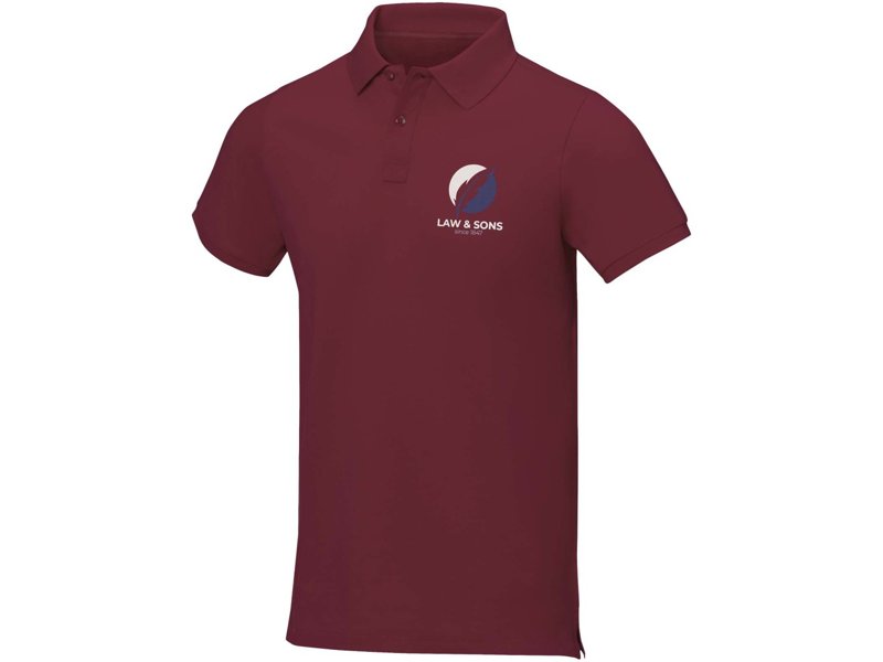 Calgary heren polo met korte mouwen Calgary heren polo met korte mouwen