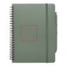 Thalaasa A5 ocean-bound hardcover notitieboek met balpen (zwarte inkt) Thalaasa A5 ocean-bound hardcover notitieboek met balpen (zwarte inkt)
