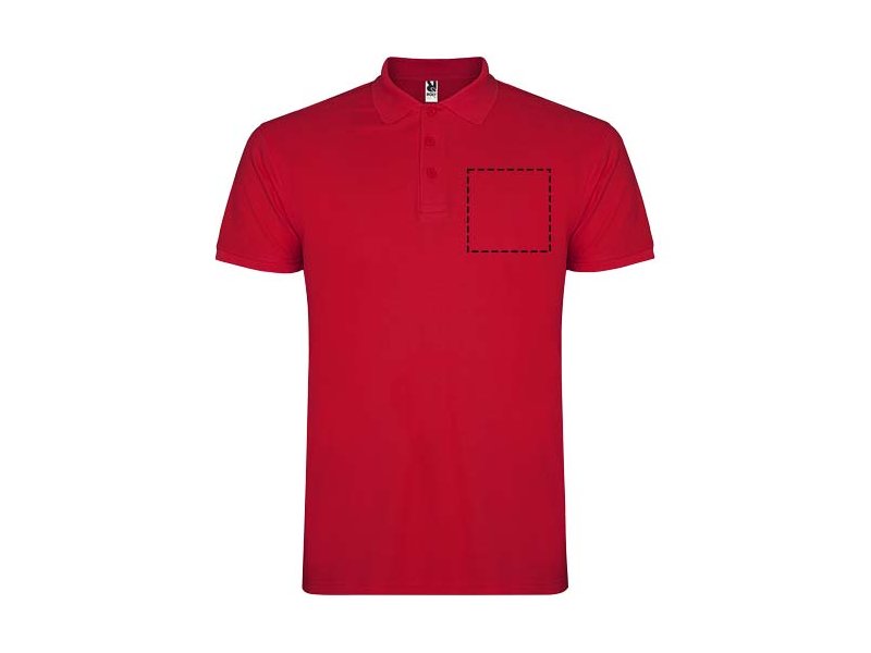 Star herenpolo met korte mouwen