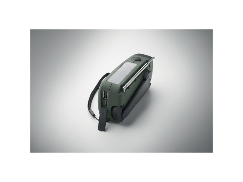 ONDA - Draagbare radio met LED lamp