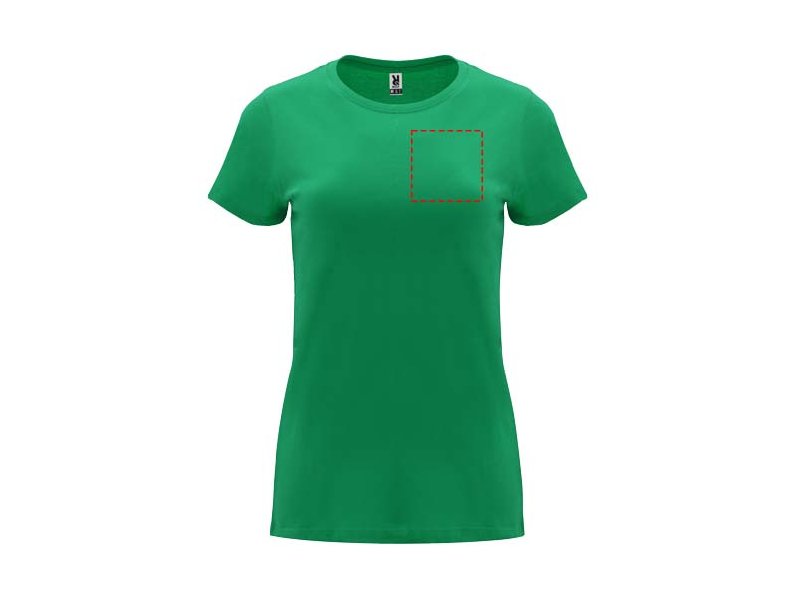 Capri damesshirt met korte mouwen