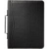 Ebony A4 portfolio met ritssluiting en handvat