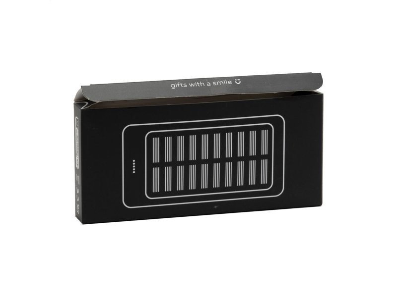 Solar Powerbank 8000+ Wireless Charger externe oplader bedrukken | Relatiegeschenk & promotieartikel