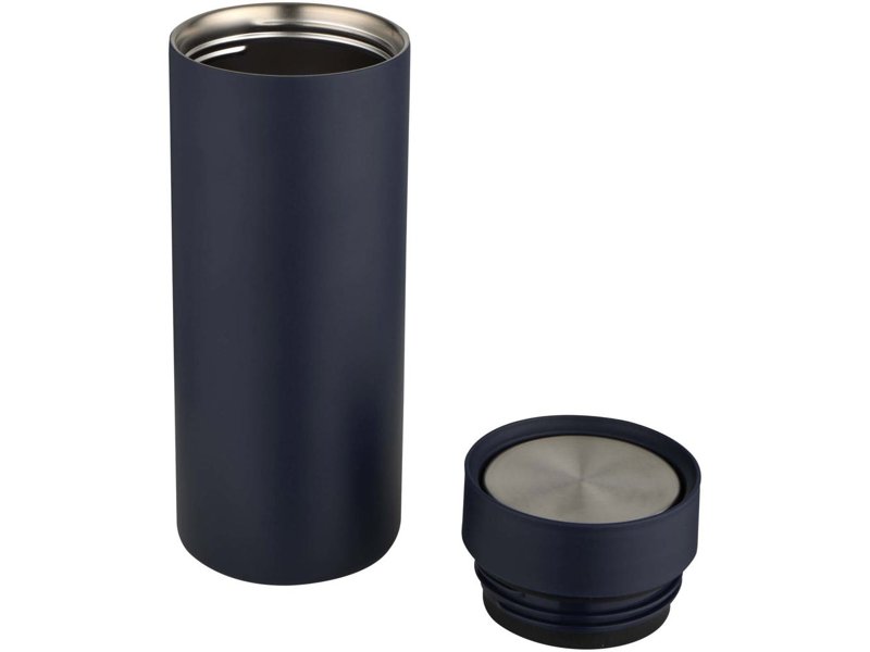 Illuminate 650 ml RCS gerecyclede dubbelwandige roestvrijstalen waterfles met 3-delige dekselset