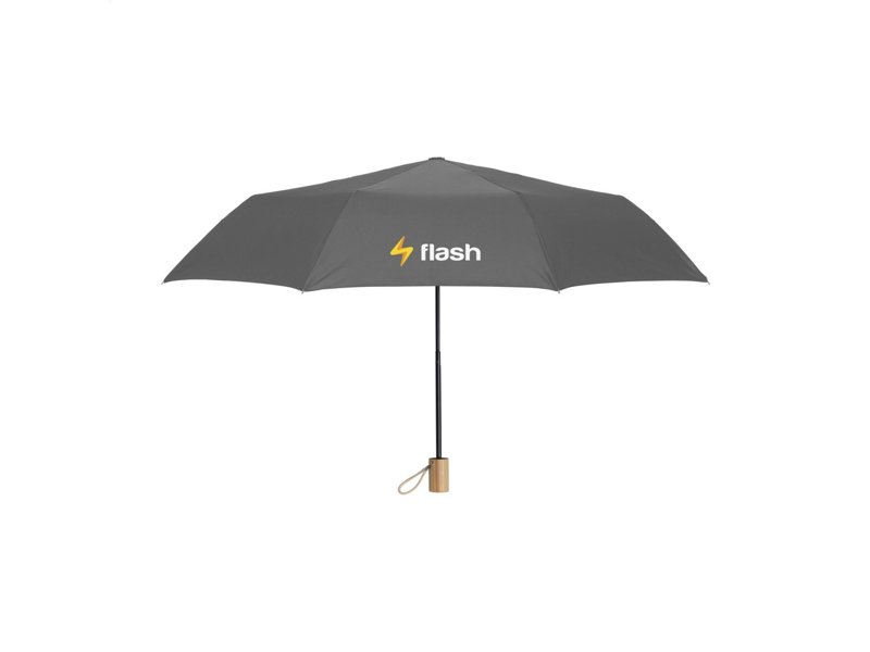 Mini Umbrella RCS RPET opvouwbare paraplu 21 inch bedrukken | Duurzame paraplu Mini Umbrella RCS RPET opvouwbare paraplu 21 inch bedrukken | Duurzame paraplu