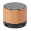 Round Bamboo speaker bedrukken | Jouw relatiegeschenk & promotieartikel