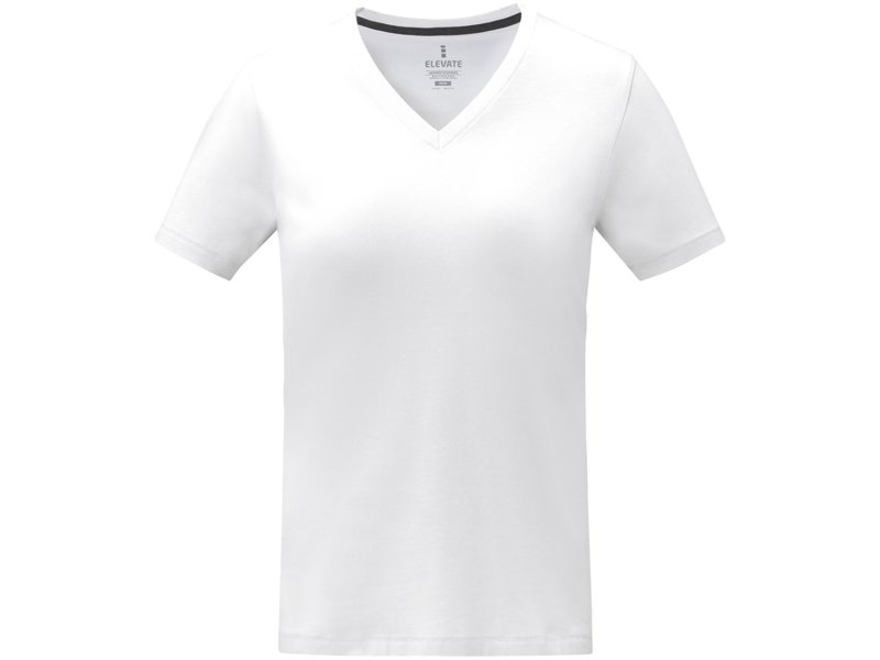 Somoto Dames T-shirt met V-hals en korte mouwen Somoto Dames T-shirt met V-hals en korte mouwen