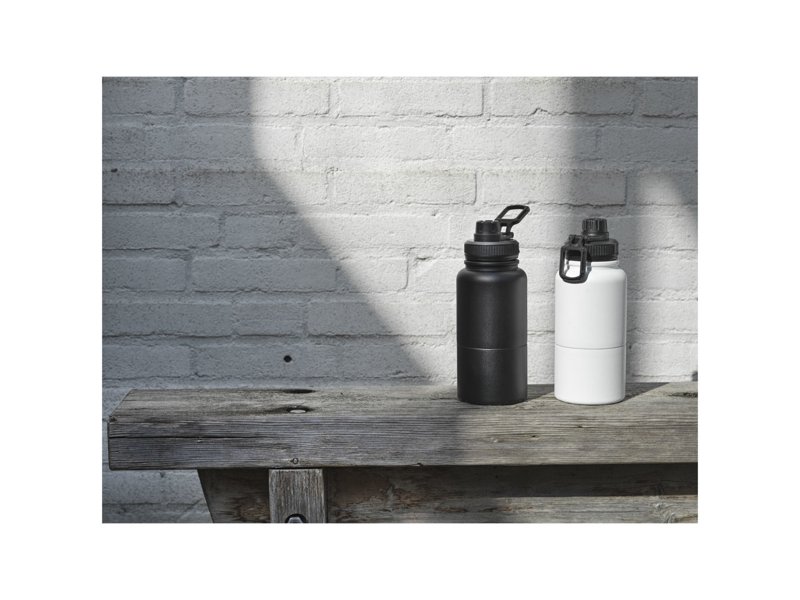 Dupeca 840 ml geïsoleerde waterfles van RCS-gecertificeerd roestvrijstaal