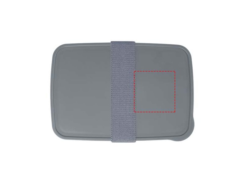 Dovi lunchtrommel van gerecyclede plastic