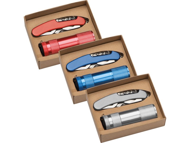Zaklamp en zakmes-set Dover Zaklamp en zakmes-set Dover