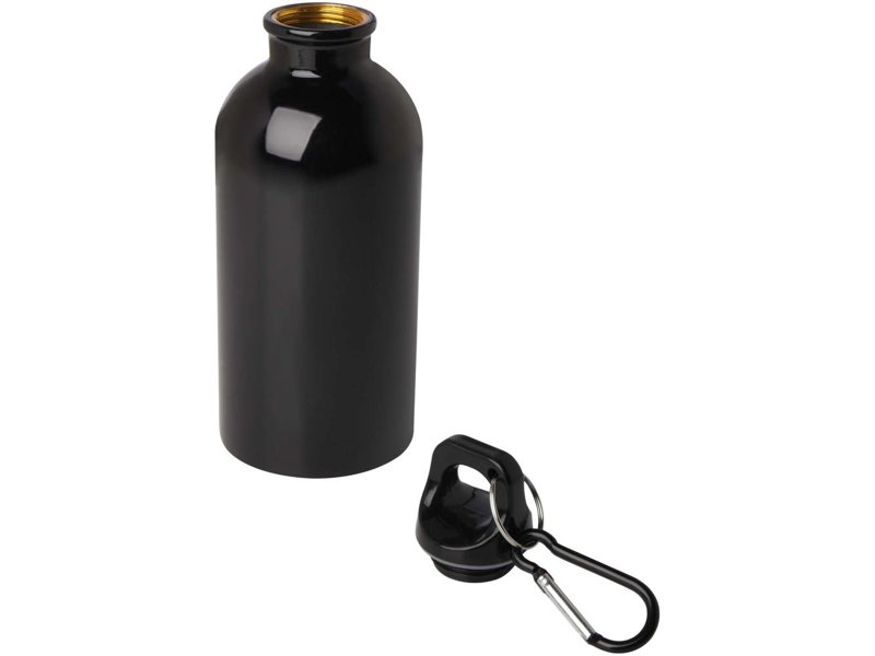 Oregon 400 ml RCS gecertificeerde enkelwandige roestvrijstalen waterfles met karabijnhaak