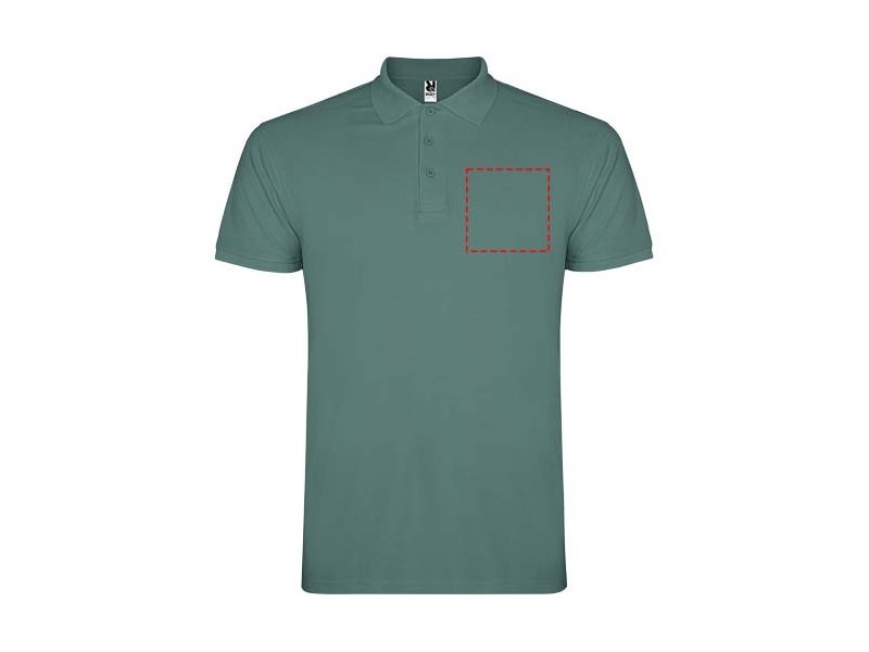 Star herenpolo met korte mouwen