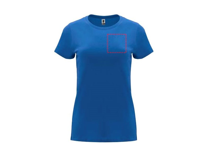 Capri damesshirt met korte mouwen Capri damesshirt met korte mouwen