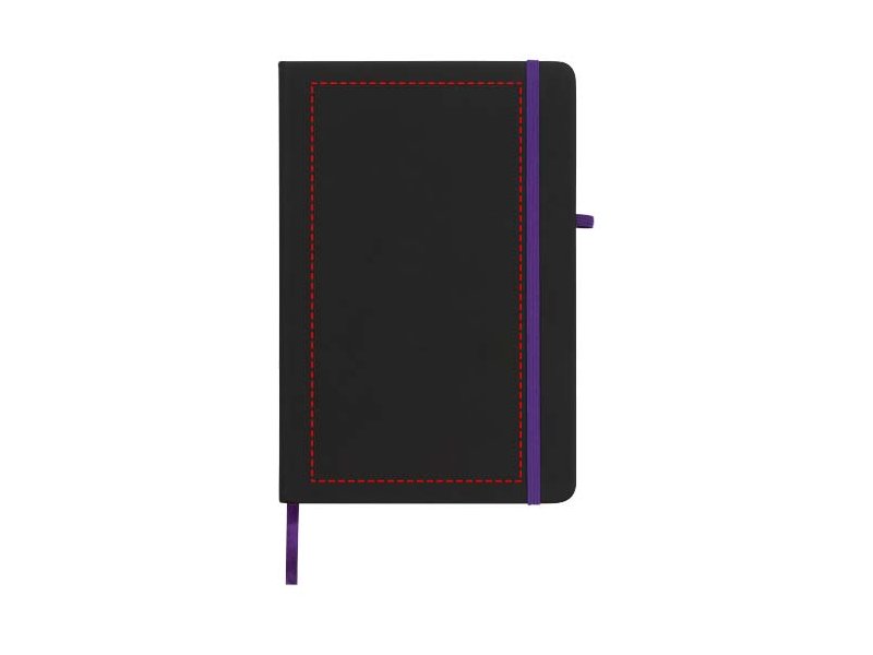 Noir Medium Notitieboek bedrukken Noir Medium Notitieboek bedrukken