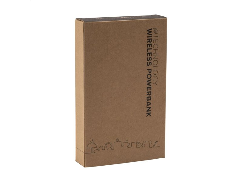 Bamboo 8000 Wireless Powerbank draadloze oplader