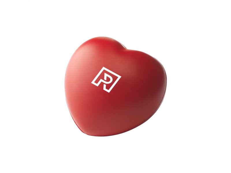 Heart Stressbal bedrukken met logo | Warm promotiemiddel & relatiegeschenk Heart Stressbal bedrukken met logo | Warm promotiemiddel & relatiegeschenk