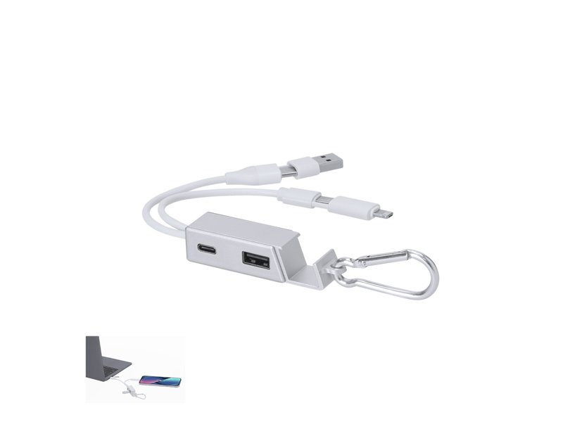 Oplader USB Hub Leony Oplader USB Hub Leony