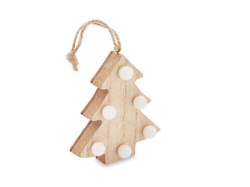 LULIE - Houten boom met lichtjes
