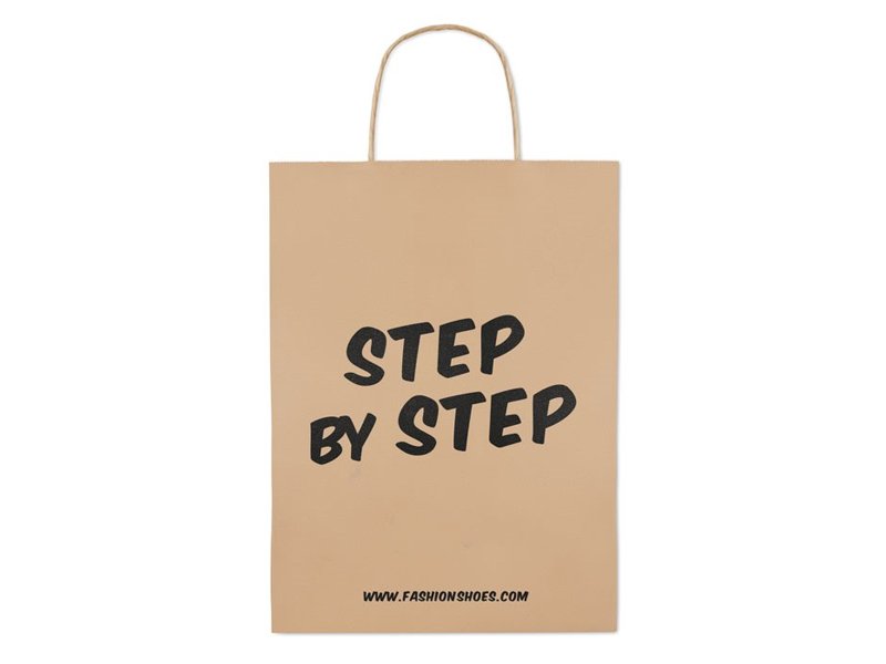 Papieren geschenktas. (Large).